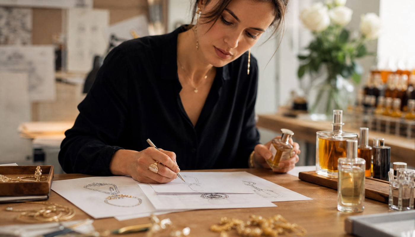 De la bijouterie à la parfumerie : une évolution artistique unique
